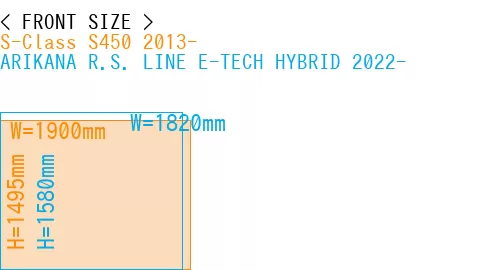 #S-Class S450 2013- + ARIKANA R.S. LINE E-TECH HYBRID 2022-